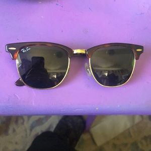 Ray Ban club master sunglasses tortoiseshell